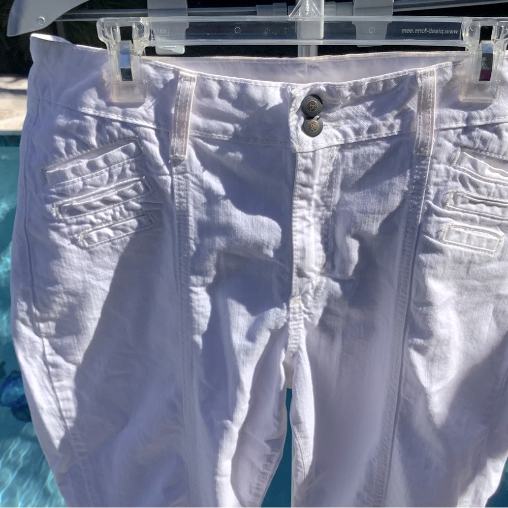 EUC, Aura White Ankle Jeans, sz. 16 R